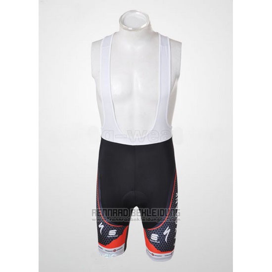 2010 Fahrradbekleidung Saxo Bank Champion Schweiz Trikot Kurzarm und Tragerhose